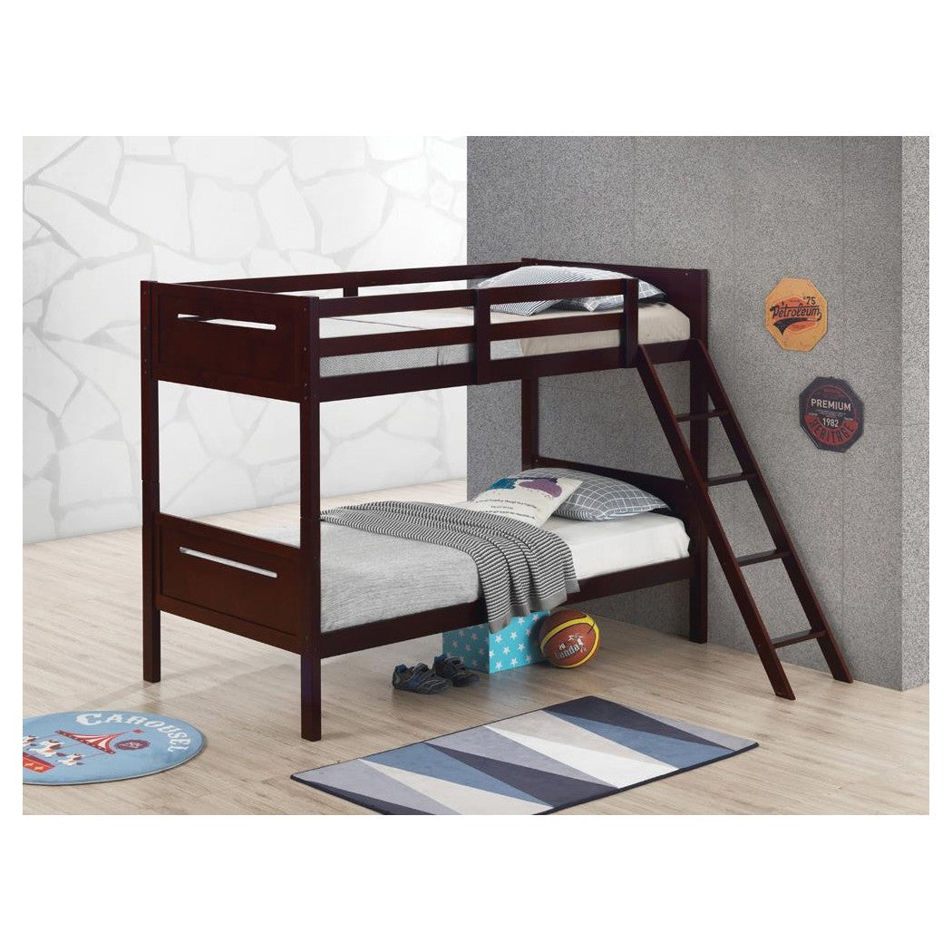 Littleton Littleton Twin/Twin Bunk Bed Espresso 405051BRN