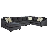 Eltmann 4-Piece Sectional with Chaise Ash-41303S7