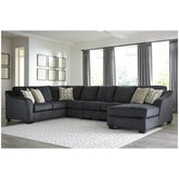 Eltmann 4-Piece Sectional with Chaise Ash-41303S8