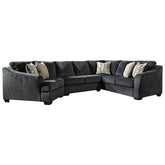 Eltmann 3-Piece Sectional with Cuddler Ash-41303S3