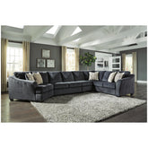 Eltmann 4-Piece Sectional with Cuddler Ash-41303S4