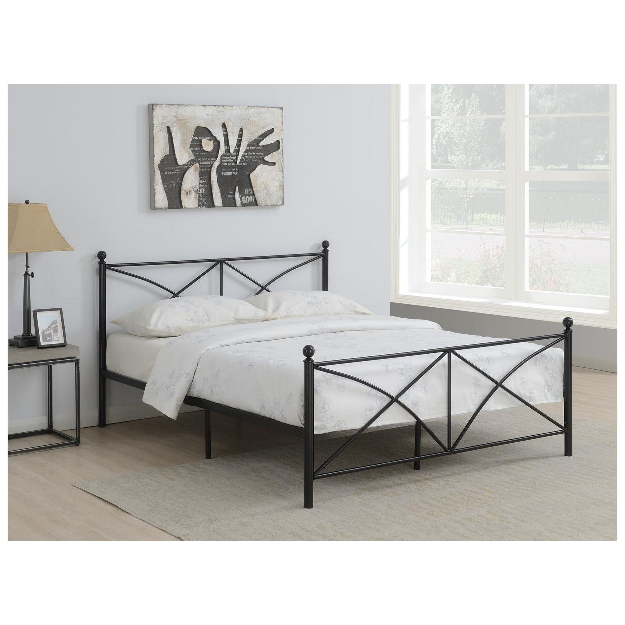 Hart Metal Platform Bed 422755Q