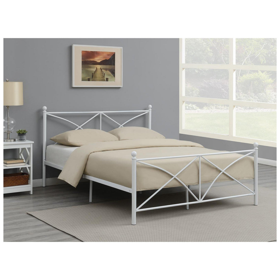 Hart Metal Platform Bed 422759Q