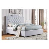 (4) Queen Platform Bed with Storage Drawers 1642-1DW*
