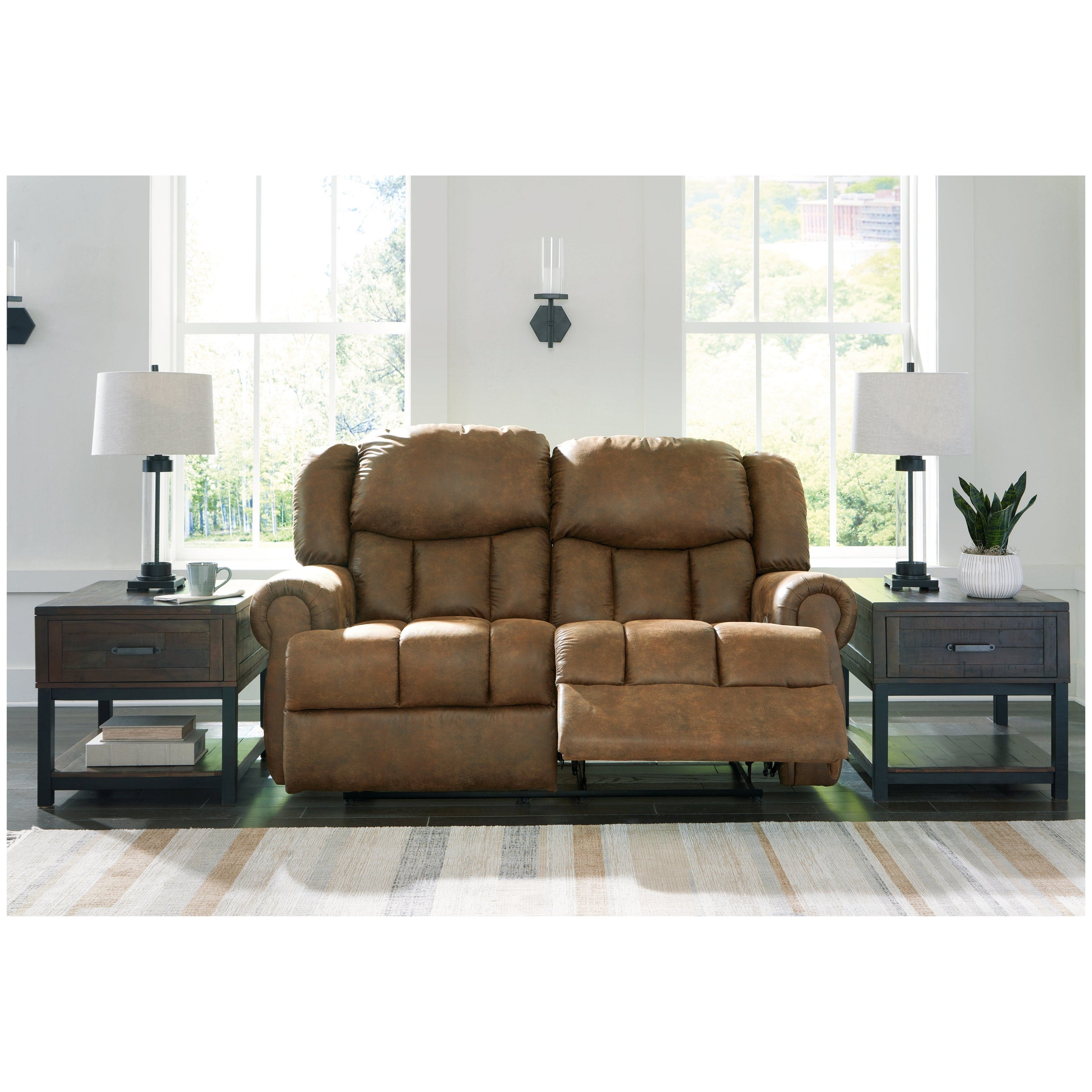 Boothbay Power Reclining Loveseat Ash-4470474