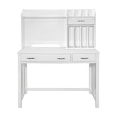 DESK, K/D , WHITE 4522WH-15