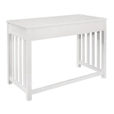 DESK, K/D , WHITE 4522WH-15