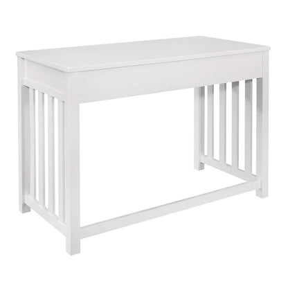 DESK, K/D , WHITE 4522WH-15