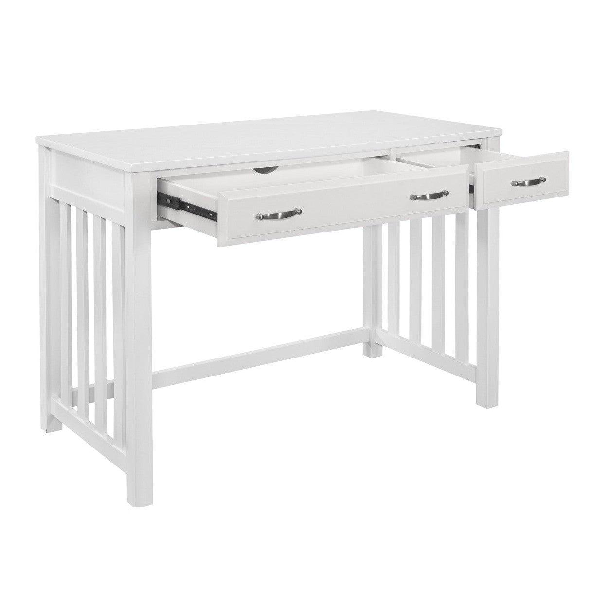 DESK, K/D , WHITE 4522WH-15
