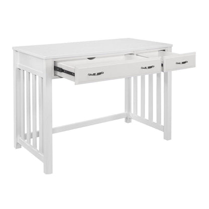 DESK, K/D , WHITE 4522WH-15
