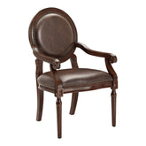 ACCENT DESK CHAIR (K/D) 4524DBR