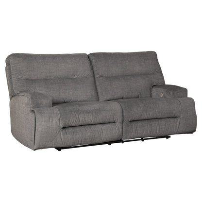 Coombs Power Reclining Sofa Ash-4530247