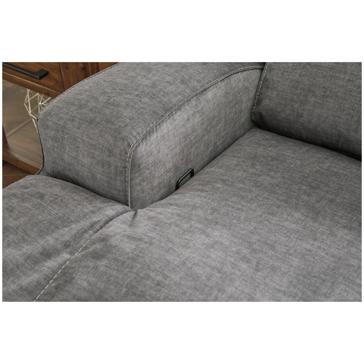 Coombs Reclining Loveseat with Console Ash-4530294