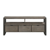 58" TV STAND, 3 DRAWERS 4550-58T
