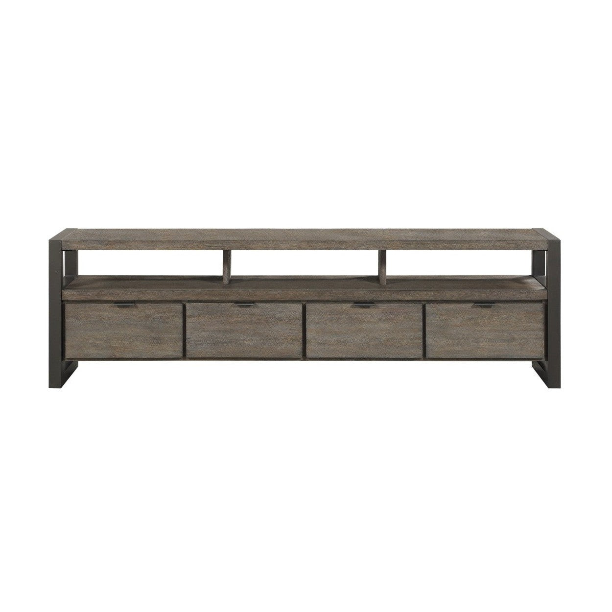 76&quot; TV STAND, 4 DRAWERS 4550-76T