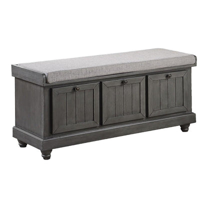 Bench, Dark Gray Finish 4586DG