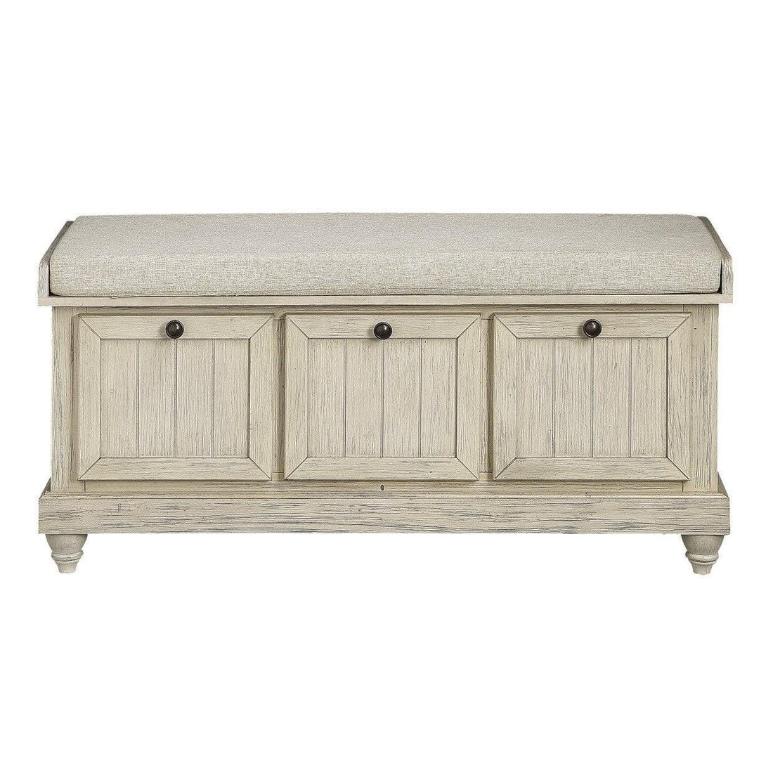 BENCH, WHITE FINISH 4586W