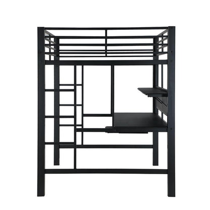Avalon Full Workstation Loft Bed Black 460023