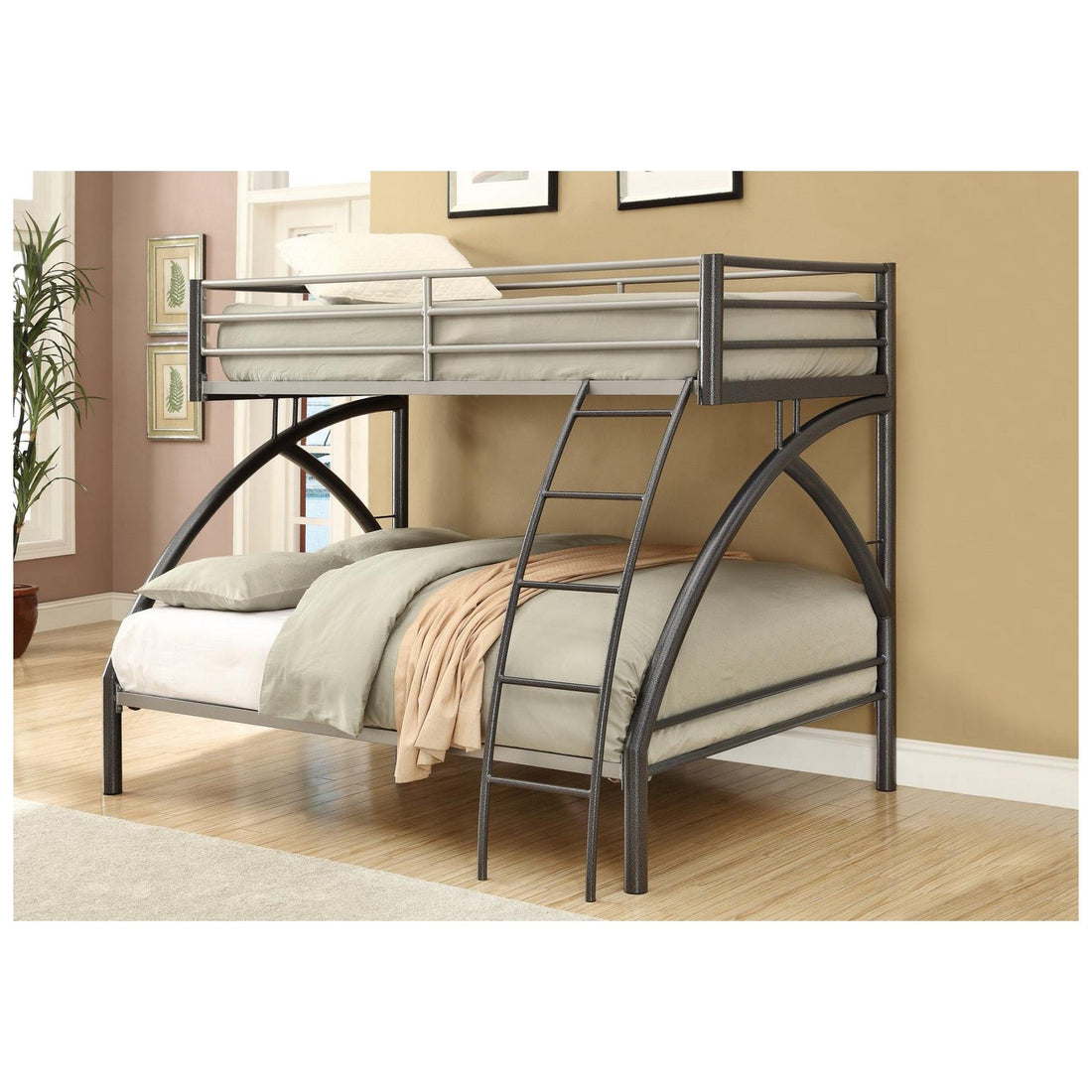 Stephan Twin over Full Bunk Bed Gunmetal 460079