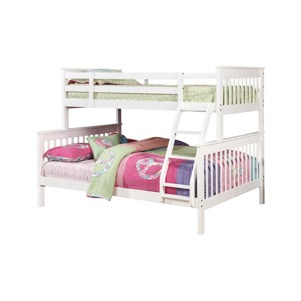 Chapman Twin over Full Bunk Bed White 460260
