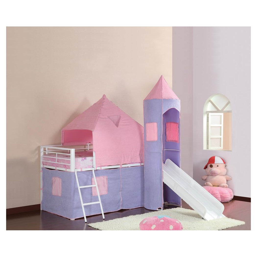 Twin princess loft best sale bed