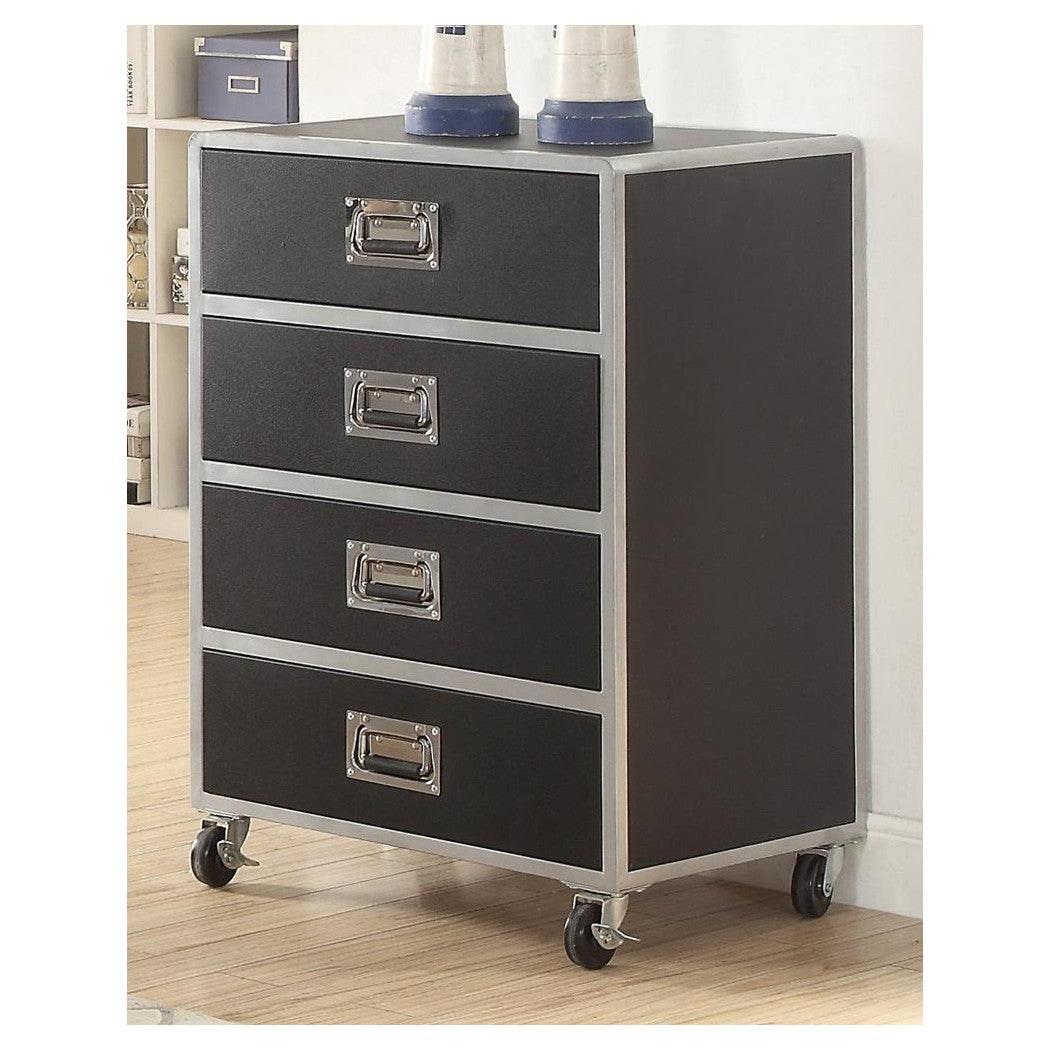 LeClair 4-drawer Chest Black 460285