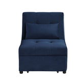 Lift Top Storage Bench with Pull-out Bed 4615-F1