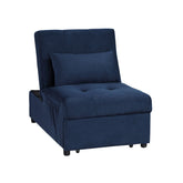 Lift Top Storage Bench with Pull-out Bed 4615-F1