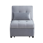 Lift Top Storage Bench with Pull-out Bed 4615-F3