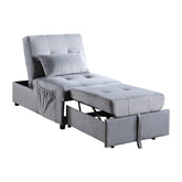 Lift Top Storage Bench with Pull-out Bed 4615-F3