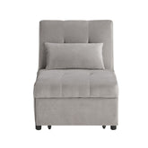 Lift Top Storage Bench with Pull-out Bed 4615-F4