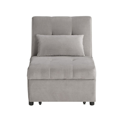 Lift Top Storage Bench with Pull-out Bed 4615-F4