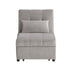 Lift Top Storage Bench with Pull-out Bed 4615-F4