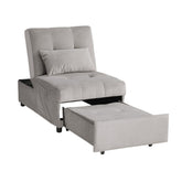 Lift Top Storage Bench with Pull-out Bed 4615-F4