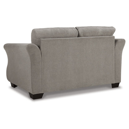 Miravel Loveseat Ash-4620435