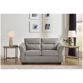 Miravel Loveseat Ash-4620435