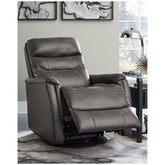 Riptyme Swivel Glider Recliner Ash-4640261