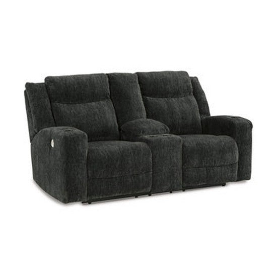 Martinglenn Power Reclining Loveseat with Console Ash-4650496