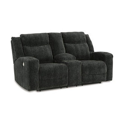 Martinglenn Power Reclining Loveseat with Console Ash-4650496