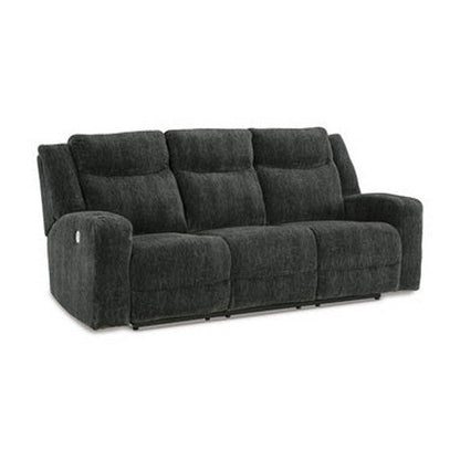 Martinglenn Power Reclining Sofa with Drop Down Table Ash-4650499