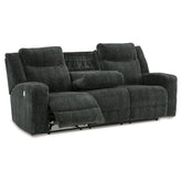 Martinglenn Power Reclining Sofa with Drop Down Table Ash-4650499