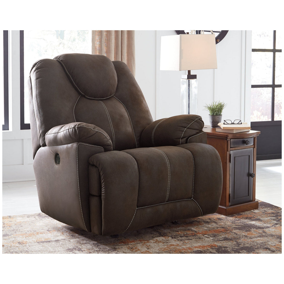 Warrior Fortress Power Recliner Ash-4670198