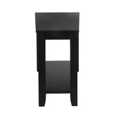 CHAIRSIDE TABLE, WEDGE, BLACK 4728BK