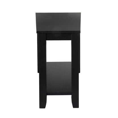 CHAIRSIDE TABLE, WEDGE, BLACK 4728BK