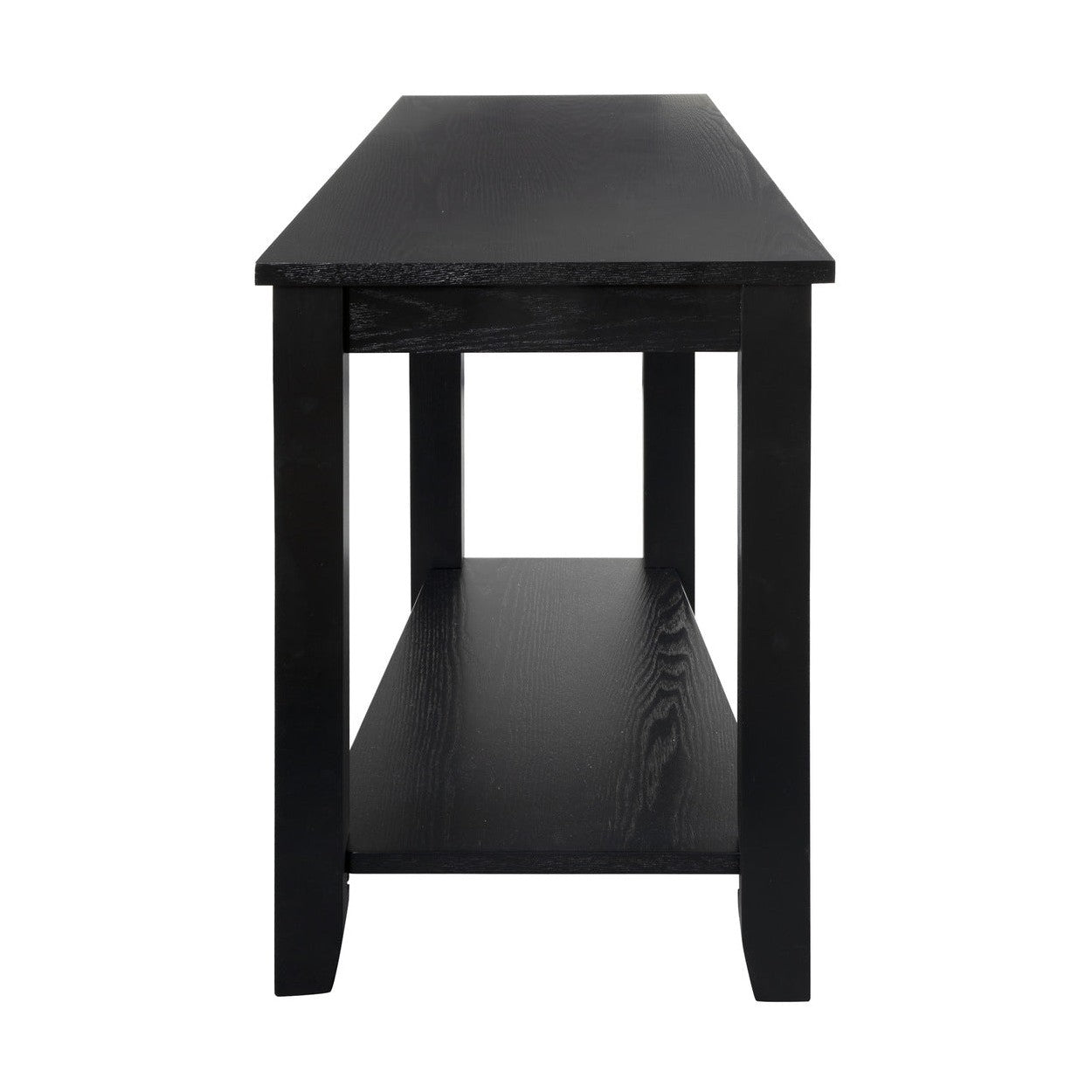CHAIRSIDE TABLE, WEDGE, BLACK 4728BK
