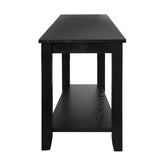 CHAIRSIDE TABLE, WEDGE, BLACK 4728BK