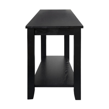 CHAIRSIDE TABLE, WEDGE, BLACK 4728BK