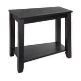 CHAIRSIDE TABLE, WEDGE, BLACK 4728BK