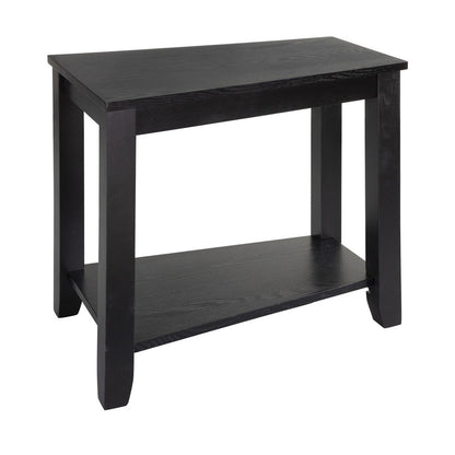 CHAIRSIDE TABLE, WEDGE, BLACK 4728BK