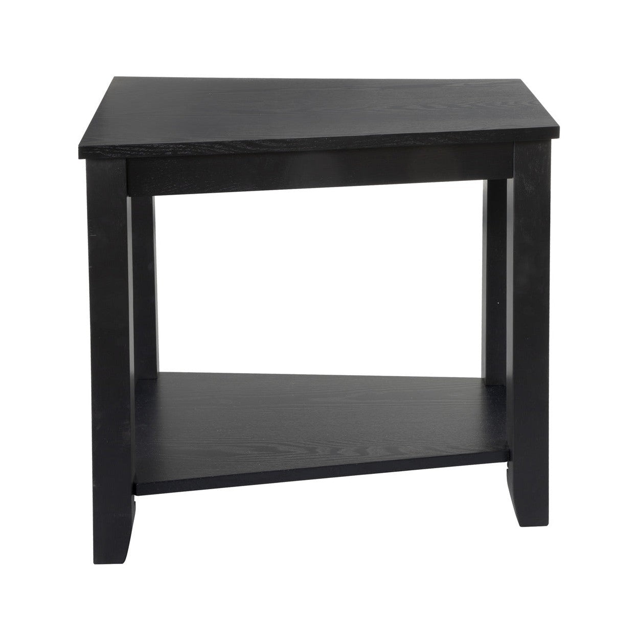 CHAIRSIDE TABLE, WEDGE, BLACK 4728BK